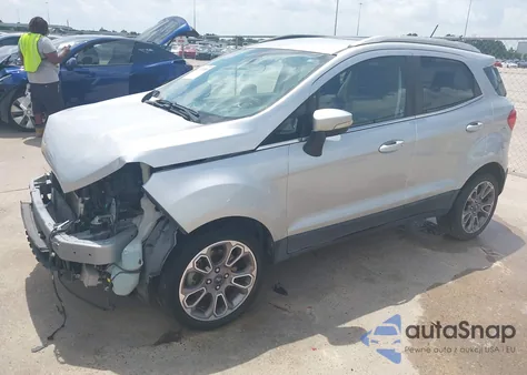 2019 Ford Ecosport Titanium z USA, uszkodzony, nr VIN MAJ3S2KE0KC292512